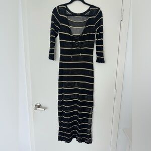 Dolcessa Carmen Crochet Coverup One Size